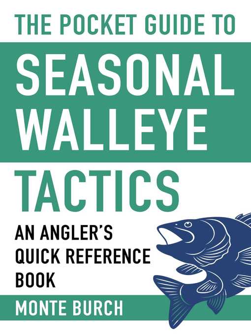 Title details for The Pocket Guide to Seasonal Walleye Tactics: an Angler's Quick Reference Book by Monte Burch - Wait list